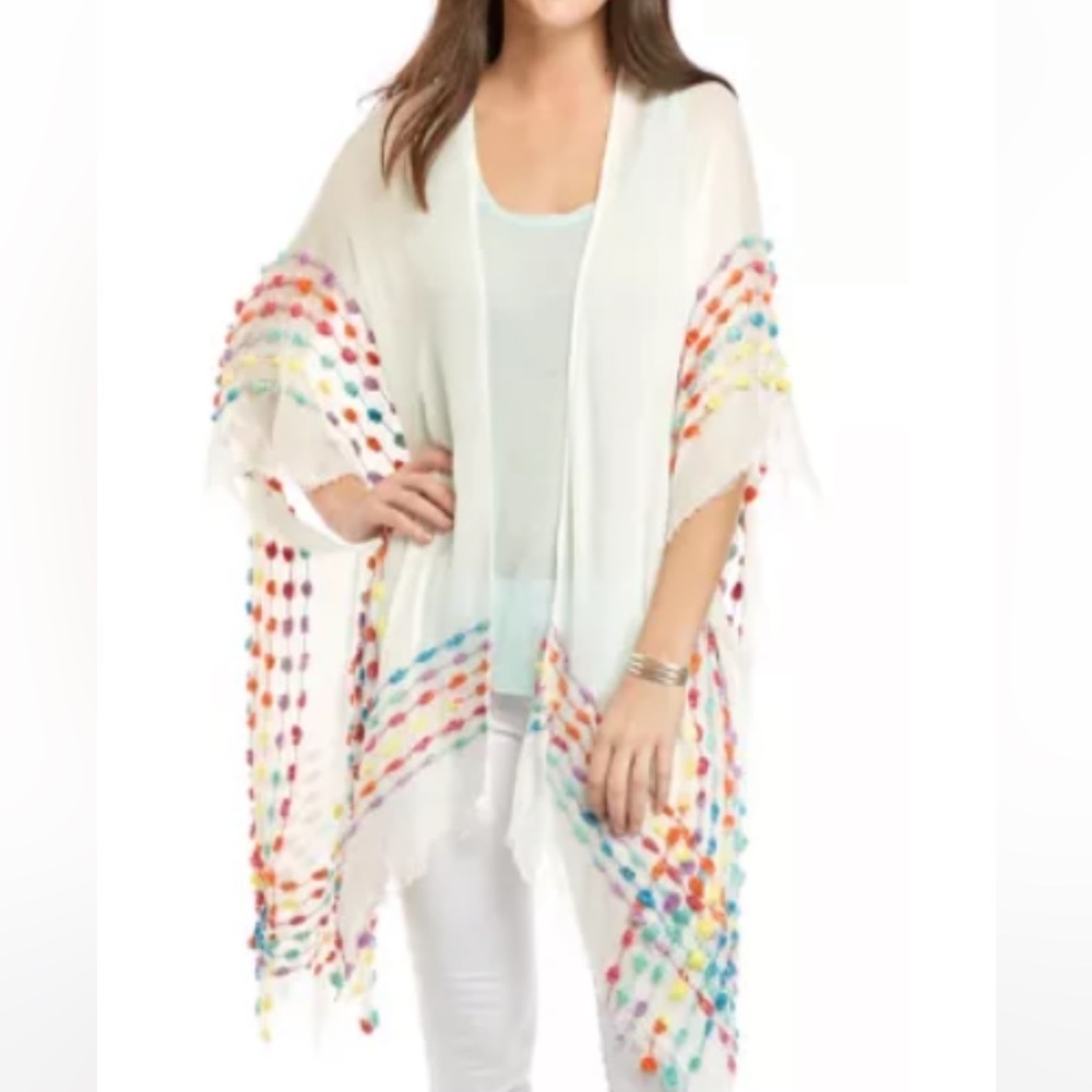New Directions Rainbow Pom Pom Topper